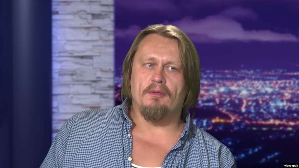 Dissident artist Oleg Vorotnikov (file photo)