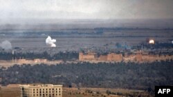 Пальмирадағы Сирия үкіметі әскерінің шабуылы. 2 наурыз 2017 жыл.
