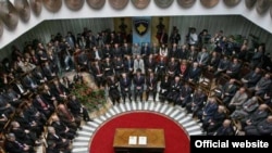 Ceremonija potpisivanja Ustava Kosova, 15. juni 2011