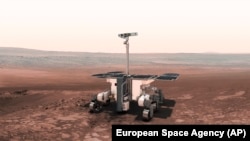 Рендерное изображение европейско-российского марсохода ExoMars