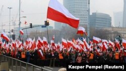 Святкування незалежності Польщі у Варшаві, архівне фото