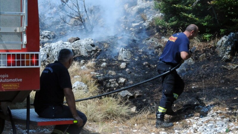 Služba zaštite i spasavanja: Požar kod Podgorice pod kontrolom
