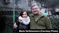 Мария Варфоломеева и Петр Порошенко ожидают освобождения пленных