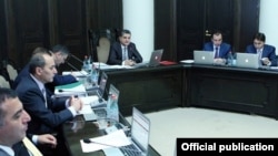 Заседание правительства Армении (архив)