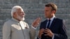 French President Emmanuel Macron and Indian Prime Minister Narendra Modi met at the Chateau of Chantilly, near Paris, on August 22.