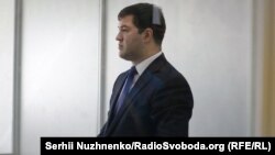 Украина мемлекеттік қазынашылық қызметінің экс басшысы сотта тұр. Киев, 13 наурыз 2017 жыл.