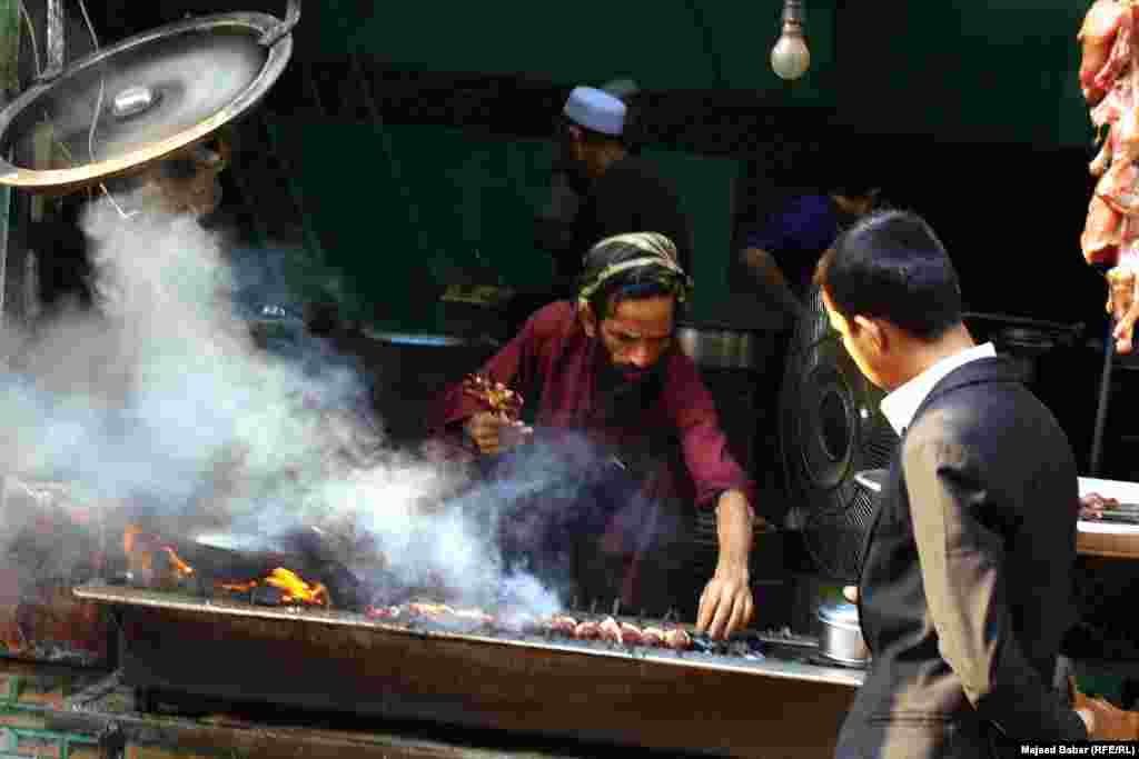 Barbecued lamb is a favorite local delicacy.