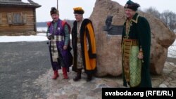 Госьці з Польшчы апрануліся ў шляхецкія строі