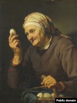 Гендрык Блумарт «Старая прадавачка яек» (1632)