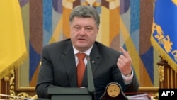 Президент Украины Петр Порошенко. Киев, 4 ноября 2014 года.