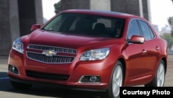 Uzbekistan - The Chevrolet Malibu, which was presented March 20, 2012 in Tashkent, 21Mar2012