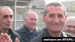 Մուշեղ Սաղաթելյանը դուրս է գալիս բանտից, Երևան, 24-ը նոյեմբերի, 2010թ․