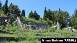 Partizansko groblje u Mostaru, ilustracija