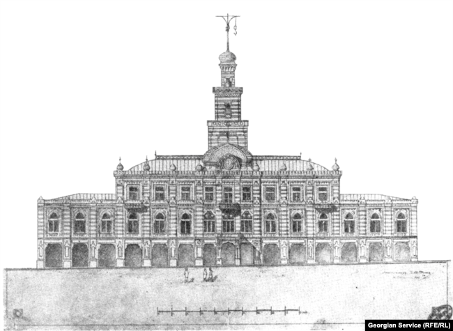 თბილისის სათათბიროს შენობის რეკონსტრუქციის პროექტი. არქ. შტერნი