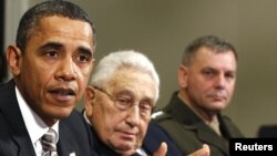 U.S. President Barack Obama (L) worked hard last year to convince the U.S. Senate to pass 'New START.'