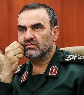 جانشین رئیس سازمان اطلاعات سپاه و فرمانده سابق مجتبی خامنهای در گردان حبیب