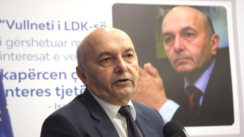 Isa Mustafa podnosi ostavku sa čela Demokratskog saveza Kosova