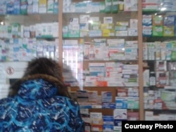 Фото автора. Аптека під прапором «ДНР» з «московськими» цінами на ліки