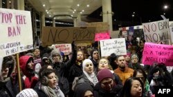 Širom SAD 29. januara su održavani protesti zbog izvršene uredbe Donalda Trumpa