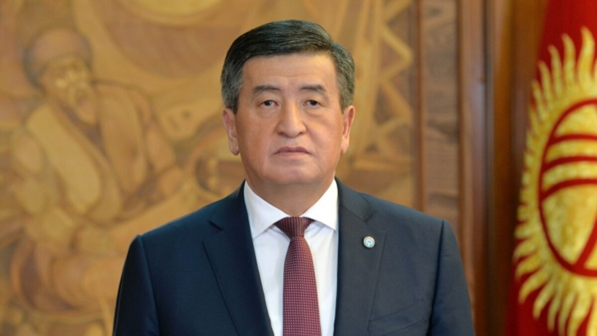Jeenbekov sdelal obrashenie k kyrgyzstansam v svyazy s ...