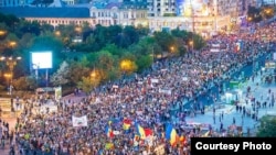 Protestul se adaugă mitingurilor succesive împotriva exploatării aurului de la Roșia Montana