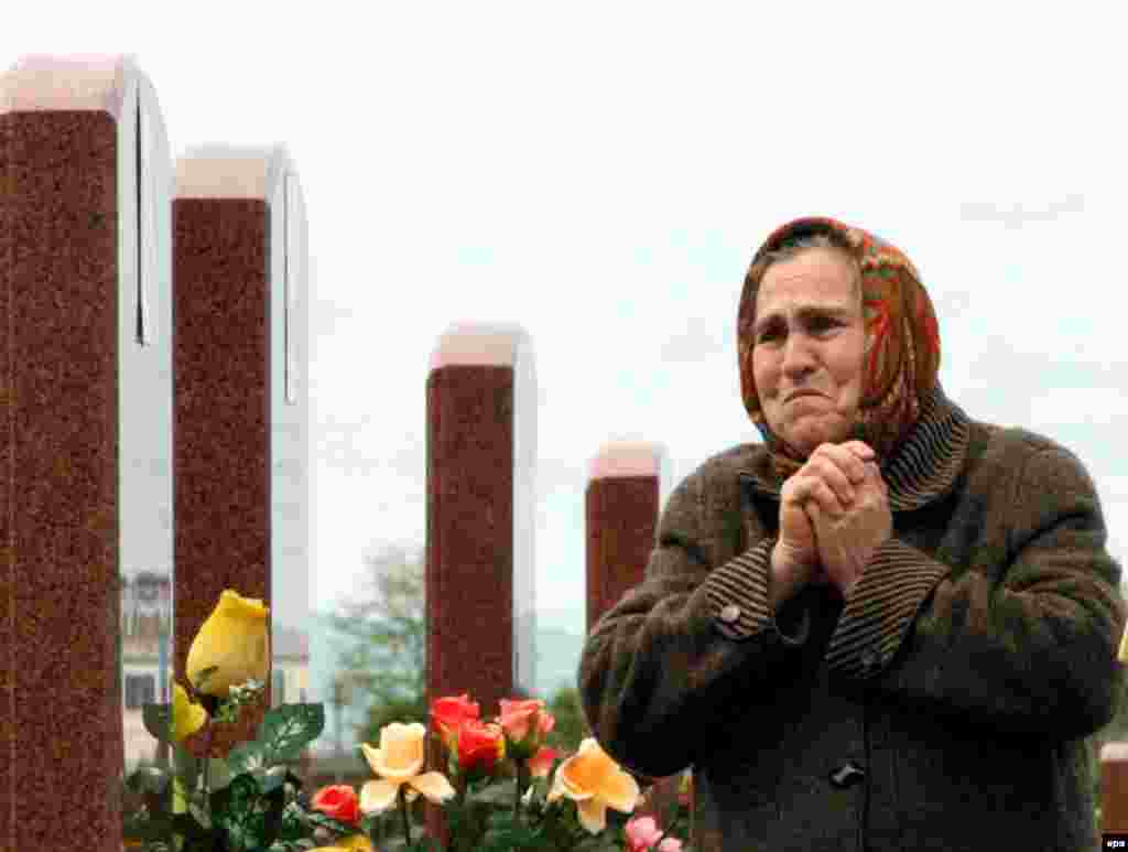 Aleksandra Smirnova, a Russian refugee from Chechnya, mourns for her granddaughters, who died in the Beslan school siege (epa) - 2006 could have brought a sense of closure for relatives of victims of the tragedy at Beslan: the attack's mastermind, Shamil Basayev, was killed; the sole surviving terrorist was sentenced; and an official investigation presented its findings. But for many, the wound festers. Relatives say the authorities spurned them, the investigation was a cover-up, and that some terrorists escaped.