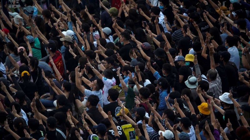 Antivladini protesti na Tajlandu