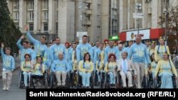 Проводи паралімпійської збірної в Ріо, Київ, 27 серпня 2016 року