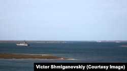 Бухта Донузлав, Южная военно-морская база ВМС Украины, март 2014