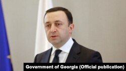 საქართველოს პრემიერ-მინისტრი ირაკლი ღარიბაშვილი. თბილისი, 2022 წელი.