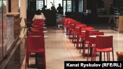 Одно из кафе в Бишкеке во время карантина. Иллюстративное фото.