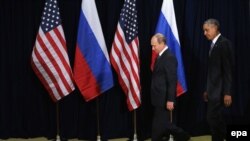 Президенти США та Росії Барак Обама та Володимир Путін (фото архівне)