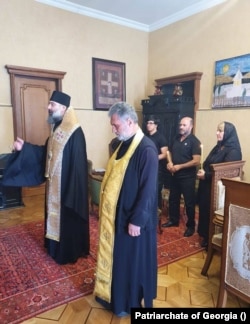 თამარ ბაჩალიაშვილის მშობლები საპატრიარქოში