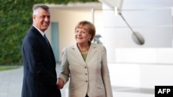 Hashim Thaci i Angela Merkel u Berlinu 28. avgusta