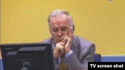 Ratko Mladić pred sudom u Hagu