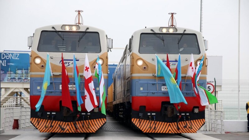 თურქეთმა ბაქო-თბილისი-ყარსის რკინიგზით საექსპორტო მატარებელი გაუშვა რუსეთში