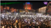 Ukraine - 100 thousand people signing national anthem of the Ukraine, Screenshot