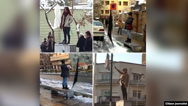 The first antihijab protest in Tehran quickly resonated with many women and even men, who publicly defied compulsory veil.