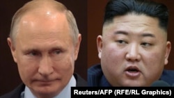 Vladimir Putin și Kim Jong Un