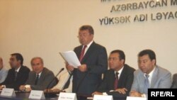 Təhsil naziri Misir Mərdanovun xaricdə təhsil alan azərbaycanlı tələbələrlə görüşü. 20 avqust 2009