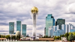 Вид на столицу Казахстана. Иллюстративное фото.