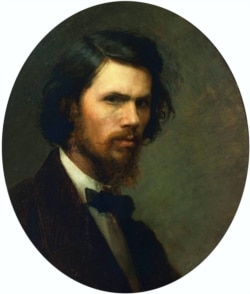 Іван Крамський на одному з портретів