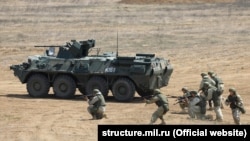 Російські військові на навчаннях в окупованому Криму (ілюстраційне фото)