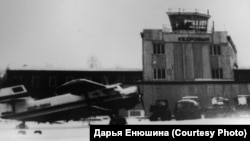 Аэропорт "Кедровый", Томская область. 1960-е годы