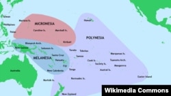 Polynesia – map