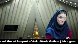 'We Suffer Everyday': An Acid Attack Victim's Fight For Justice In Iran video grab 2