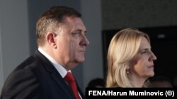 Милорад Додик и Жељка Цвијановиќ.