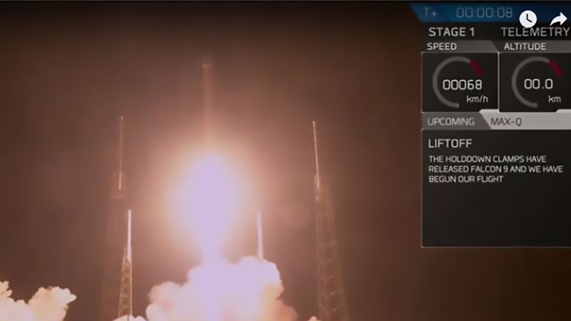 Спајс Екс ја лансира својата најголема ракета