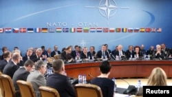 Sastanak ministara odbrane NATO zemalja o Ukrajini, 27. februar 2014.