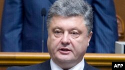 Presidenti i Ukrainës, Petro Poroshenko.